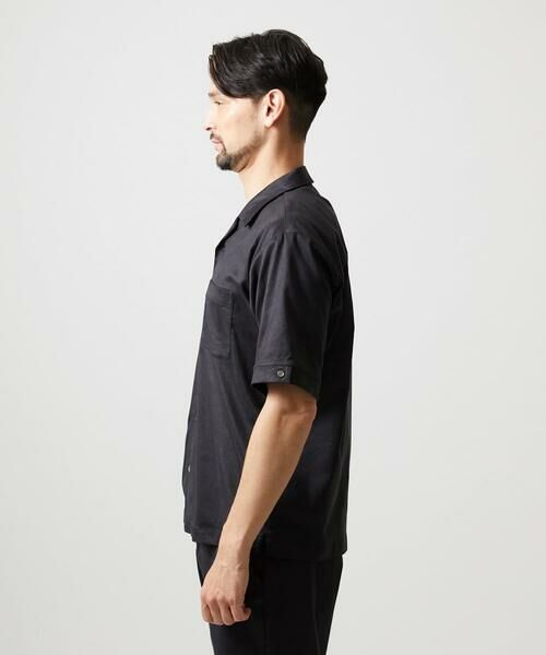 MICHEL KLEIN HOMME / ミッシェルクランオム シャツ・ブラウス | 【セットアップ】スエード半袖シャツ | 詳細6