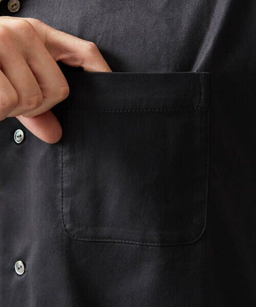 MICHEL KLEIN HOMME / ミッシェルクランオム シャツ・ブラウス | 【セットアップ】スエード半袖シャツ | 詳細9