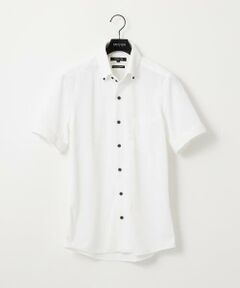 MICHEL KLEIN HOMME / ミッシェルクランオム シャツ・ブラウス | 《日本製》イージーケアボタンダウン半袖シャツ