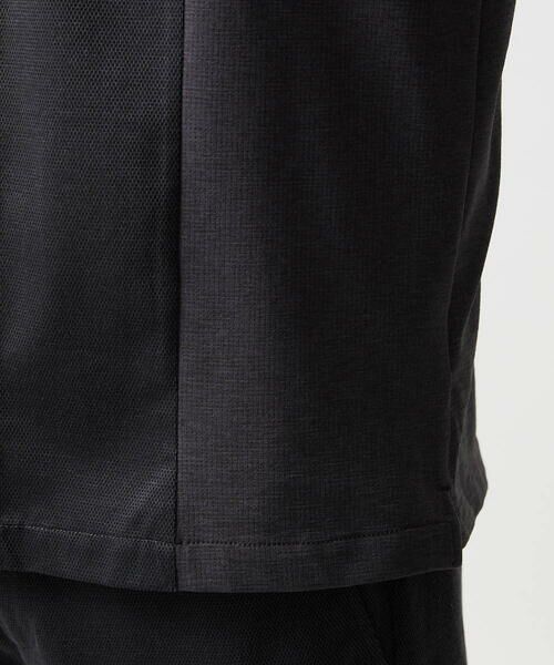 MICHEL KLEIN HOMME / ミッシェルクランオム シャツ・ブラウス | 【セットアップ】異素材コンビ半袖シャツ | 詳細11