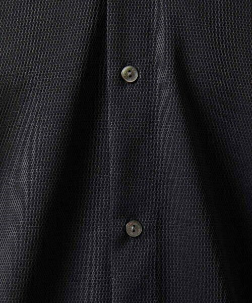 MICHEL KLEIN HOMME / ミッシェルクランオム シャツ・ブラウス | 【セットアップ】異素材コンビ半袖シャツ | 詳細12