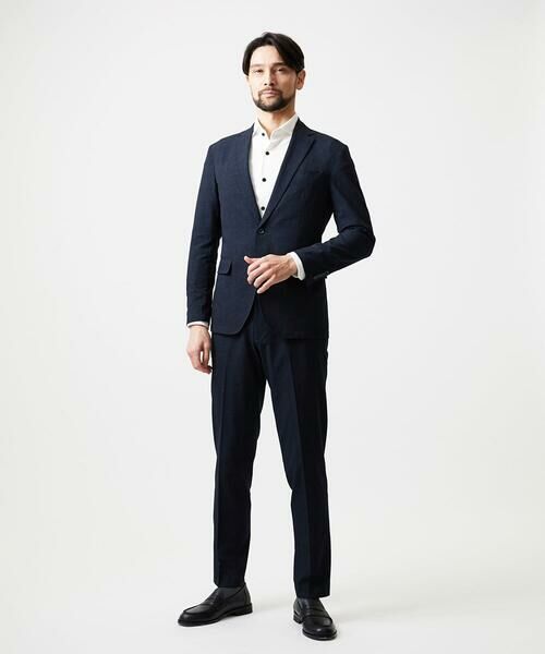 MICHEL KLEIN HOMME / ミッシェルクランオム テーラードジャケット | 【セットアップ】グレンチェック柄テーラードジャケット | 詳細2