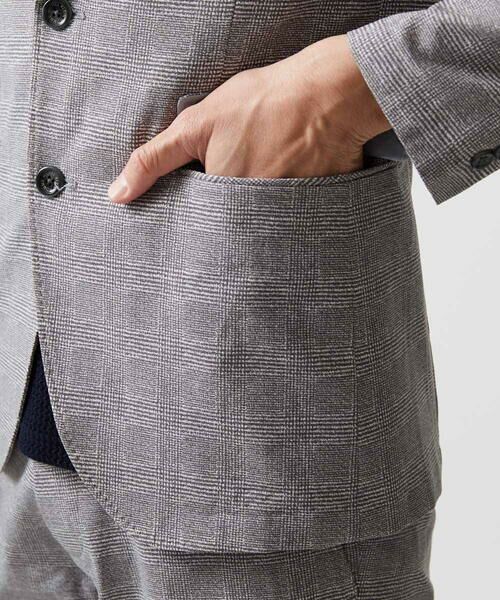 MICHEL KLEIN HOMME / ミッシェルクランオム テーラードジャケット | 【セットアップ】グレンチェック柄テーラードジャケット | 詳細13
