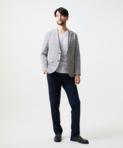 MICHEL KLEIN HOMME / ミッシェルクランオム テーラードジャケット | 【セットアップ】グレンチェック柄テーラードジャケット | 詳細5