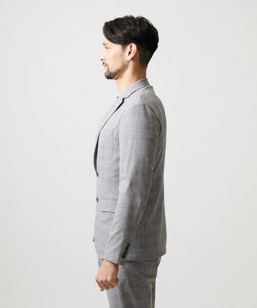 MICHEL KLEIN HOMME / ミッシェルクランオム テーラードジャケット | 【セットアップ】グレンチェック柄テーラードジャケット | 詳細6