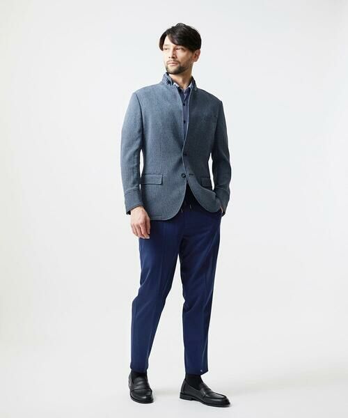 MICHEL KLEIN HOMME / ミッシェルクランオム テーラードジャケット | スラブメッシュコンバーチブルジャケット | 詳細2