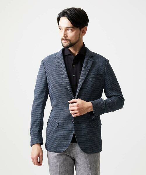 MICHEL KLEIN HOMME / ミッシェルクランオム テーラードジャケット | スラブメッシュコンバーチブルジャケット | 詳細4