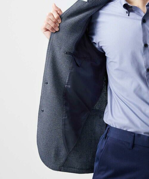 MICHEL KLEIN HOMME / ミッシェルクランオム テーラードジャケット | スラブメッシュコンバーチブルジャケット | 詳細7