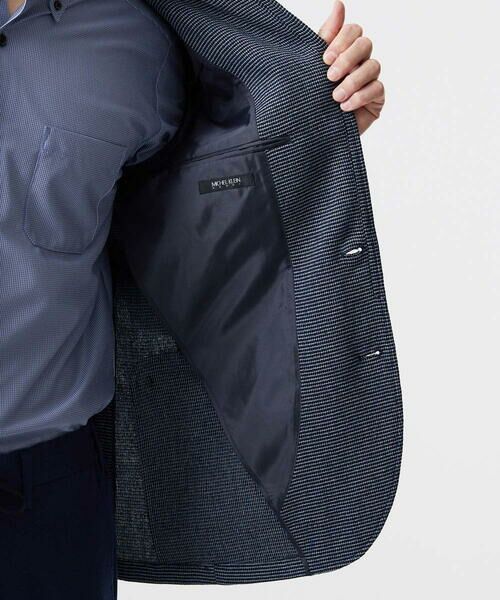 MICHEL KLEIN HOMME / ミッシェルクランオム テーラードジャケット | スラブメッシュコンバーチブルジャケット | 詳細8
