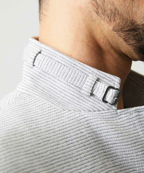 MICHEL KLEIN HOMME / ミッシェルクランオム テーラードジャケット | スラブメッシュコンバーチブルジャケット | 詳細14