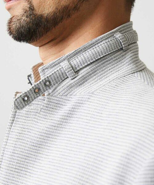 MICHEL KLEIN HOMME / ミッシェルクランオム テーラードジャケット | スラブメッシュコンバーチブルジャケット | 詳細15