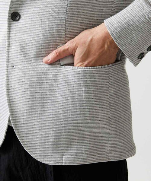 MICHEL KLEIN HOMME / ミッシェルクランオム テーラードジャケット | スラブメッシュコンバーチブルジャケット | 詳細18