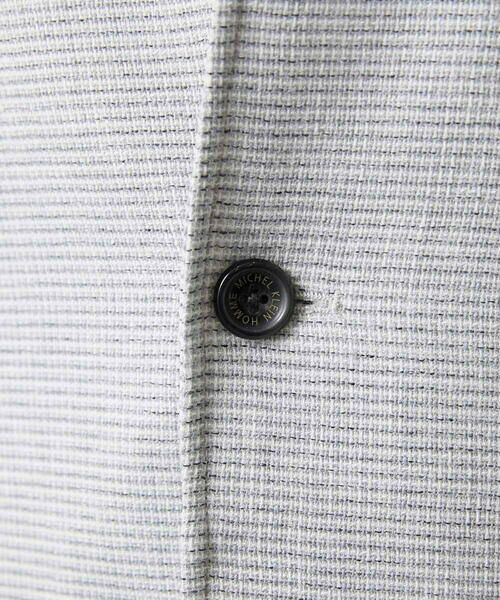 MICHEL KLEIN HOMME / ミッシェルクランオム テーラードジャケット | スラブメッシュコンバーチブルジャケット | 詳細19