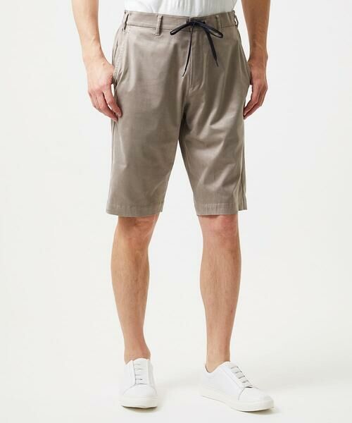 MICHEL KLEIN HOMME / ミッシェルクランオム ショート・ハーフ・半端丈パンツ | 【セットアップ】スエードショートパンツ | 詳細1