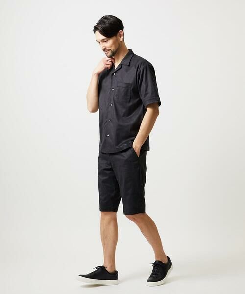 MICHEL KLEIN HOMME / ミッシェルクランオム ショート・ハーフ・半端丈パンツ | 【セットアップ】スエードショートパンツ | 詳細4