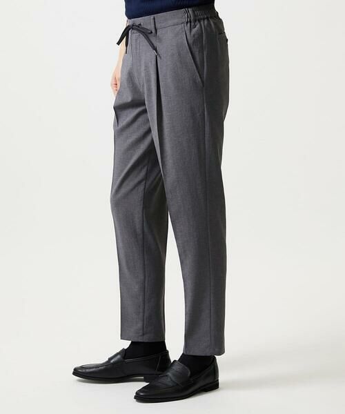 MICHEL KLEIN HOMME / ミッシェルクランオム チノ・ワークパンツ | 9分丈セミイージースラックスパンツ | 詳細1