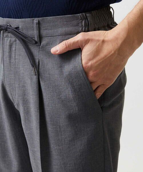 MICHEL KLEIN HOMME / ミッシェルクランオム チノ・ワークパンツ | 9分丈セミイージースラックスパンツ | 詳細8