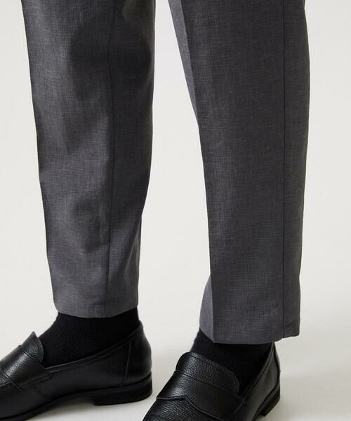 MICHEL KLEIN HOMME / ミッシェルクランオム チノ・ワークパンツ | 9分丈セミイージースラックスパンツ | 詳細9