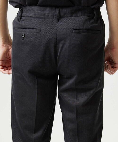 MICHEL KLEIN HOMME / ミッシェルクランオム チノ・ワークパンツ | 【セットアップ】9分丈ジャージースラックスパンツ | 詳細11