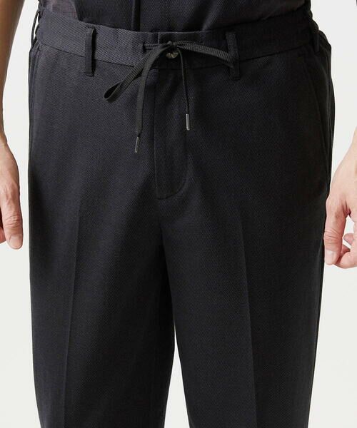 MICHEL KLEIN HOMME / ミッシェルクランオム チノ・ワークパンツ | 【セットアップ】9分丈ジャージースラックスパンツ | 詳細12