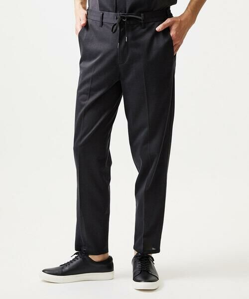 MICHEL KLEIN HOMME / ミッシェルクランオム チノ・ワークパンツ | 【セットアップ】9分丈ジャージースラックスパンツ | 詳細6