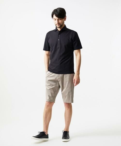 MICHEL KLEIN HOMME / ミッシェルクランオム カットソー | サッカージャージ半袖ポロシャツ | 詳細2