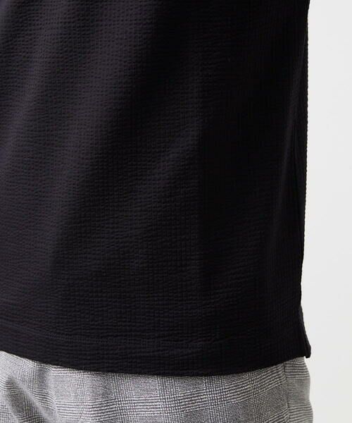 MICHEL KLEIN HOMME / ミッシェルクランオム カットソー | サッカージャージ半袖ポロシャツ | 詳細8