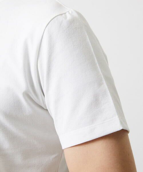 MICHEL KLEIN HOMME / ミッシェルクランオム カットソー | モックネックハーフジップ半袖カットソー | 詳細6