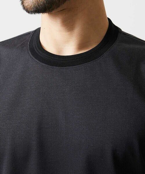 MICHEL KLEIN HOMME / ミッシェルクランオム カットソー | 【セットアップ】ジャージークルーネック半袖カットソー | 詳細4