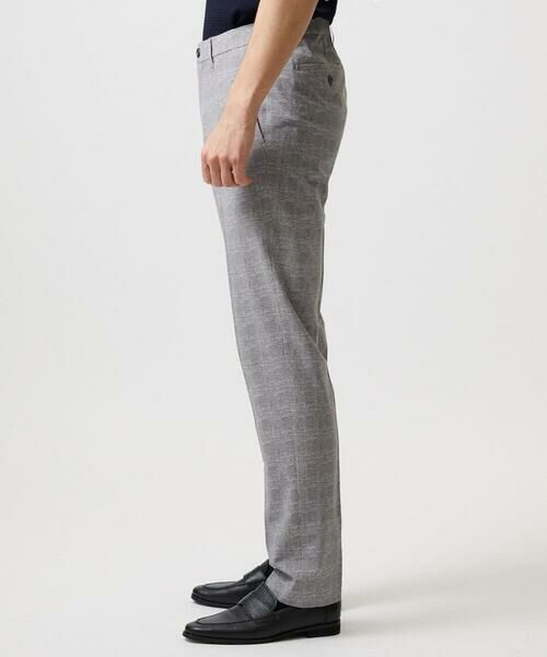 MICHEL KLEIN HOMME / ミッシェルクランオム チノ・ワークパンツ | 【セットアップ】グレンチェック柄スラックスパンツ | 詳細5