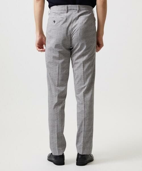 MICHEL KLEIN HOMME / ミッシェルクランオム チノ・ワークパンツ | 【セットアップ】グレンチェック柄スラックスパンツ | 詳細6