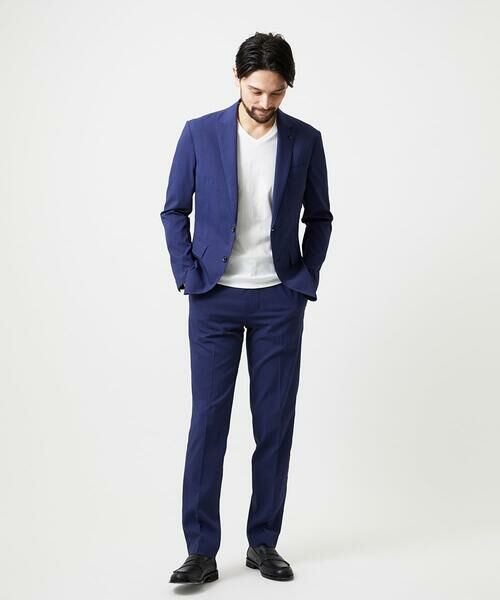 MICHEL KLEIN HOMME / ミッシェルクランオム テーラードジャケット | 【セットアップ】サッカーテーラードジャケット | 詳細3