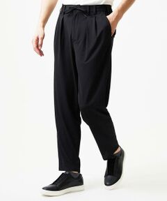MICHEL KLEIN HOMME / ミッシェルクランオム チノ・ワークパンツ | サッカーストライプ織りワイドパンツ