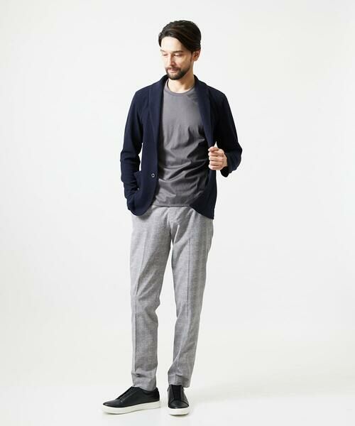 MICHEL KLEIN HOMME / ミッシェルクランオム カットソー | ショールカラーウェーブカーディガン | 詳細2
