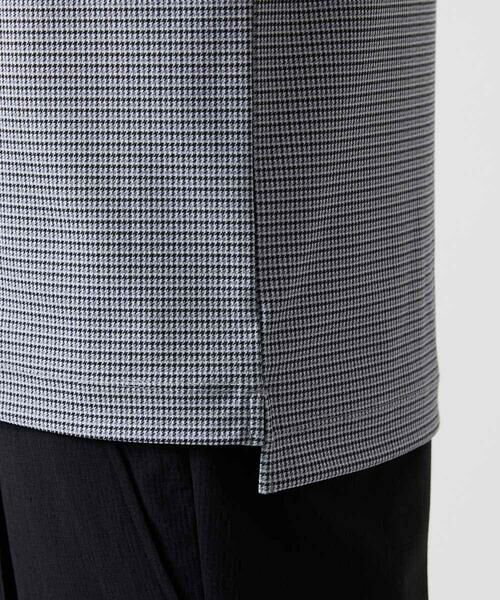 MICHEL KLEIN HOMME / ミッシェルクランオム カットソー | 《日本製》チドリ柄半袖ポロシャツ | 詳細8