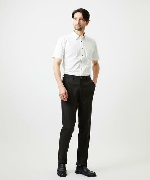 MICHEL KLEIN HOMME / ミッシェルクランオム カットソー | クールマックス前空きポロシャツ | 詳細3
