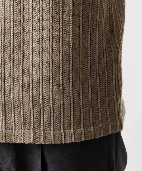MICHEL KLEIN HOMME / ミッシェルクランオム カーディガン・ボレロ | ラッセル編みレースカーディガン | 詳細10