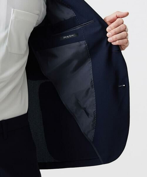 MICHEL KLEIN HOMME / ミッシェルクランオム テーラードジャケット | 【セットアップ】トリコットメッシュテーラードジャケット | 詳細14
