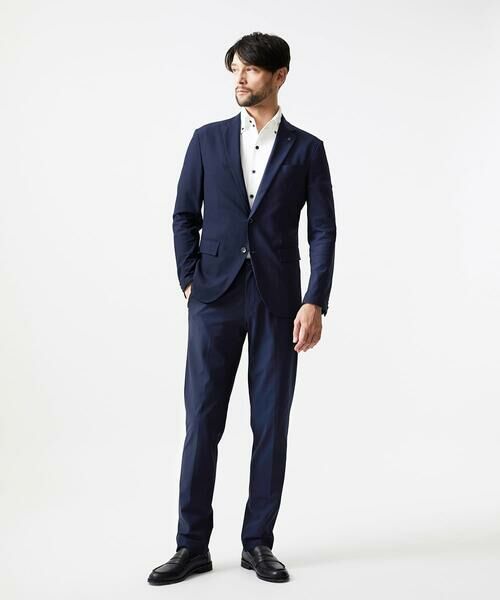 MICHEL KLEIN HOMME / ミッシェルクランオム テーラードジャケット | 【セットアップ】トリコットメッシュテーラードジャケット | 詳細2