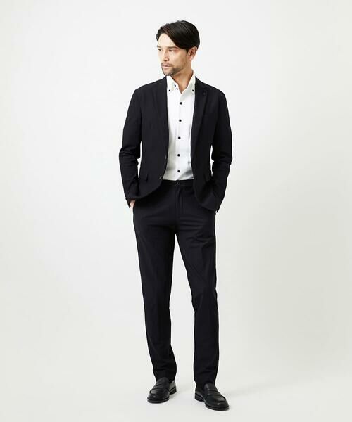 MICHEL KLEIN HOMME / ミッシェルクランオム テーラードジャケット | 【セットアップ】トリコットメッシュテーラードジャケット | 詳細18