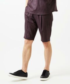 MICHEL KLEIN HOMME / ミッシェルクランオム ショート・ハーフ・半端丈パンツ | 【セットアップ】ワンタックイージーショートパンツ