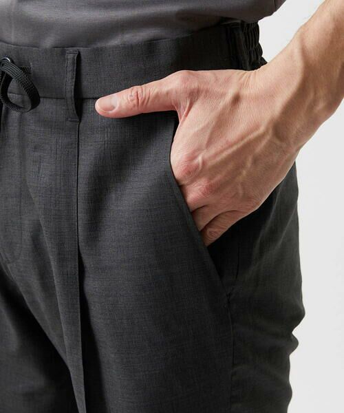 MICHEL KLEIN HOMME / ミッシェルクランオム ショート・ハーフ・半端丈パンツ | 【セットアップ】ワンタックイージーショートパンツ | 詳細11