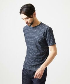 MICHEL KLEIN HOMME / ミッシェルクランオム カットソー | 《日本製》オリジナル総柄半袖カットソー