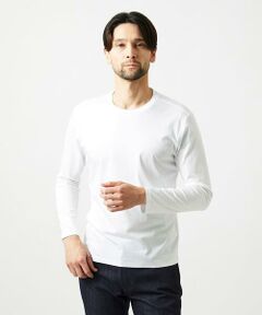 MICHEL KLEIN HOMME / ミッシェルクランオム カットソー | クルーネック長袖カットソー