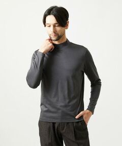 MICHEL KLEIN HOMME / ミッシェルクランオム カットソー | モックネック長袖カットソー