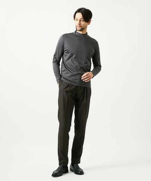 MICHEL KLEIN HOMME / ミッシェルクランオム カットソー | モックネック長袖カットソー | 詳細3