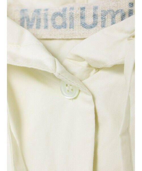 MidiUmi / ミディウミ テーラードジャケット | MidiUmi フード付きショートシャツ | 詳細8