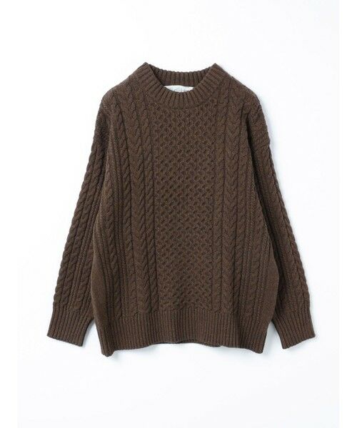 MidiUmi / ミディウミ ニット・セーター | MidiUmi ケーブルワイドプルオーバー | 詳細1