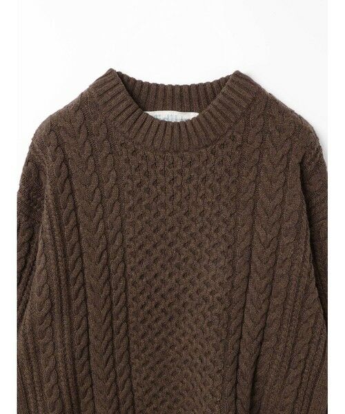 MidiUmi / ミディウミ ニット・セーター | MidiUmi ケーブルワイドプルオーバー | 詳細8