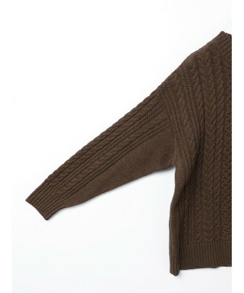 MidiUmi / ミディウミ ニット・セーター | MidiUmi ケーブルワイドプルオーバー | 詳細9